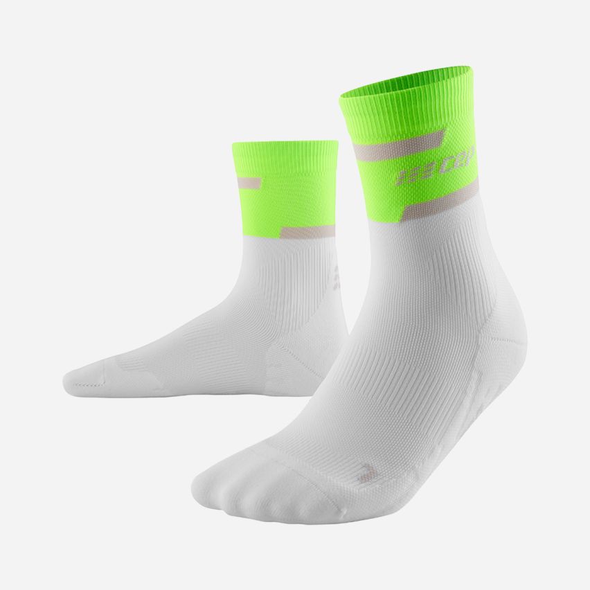 CEP the run socks mid cut v4 Men green/white